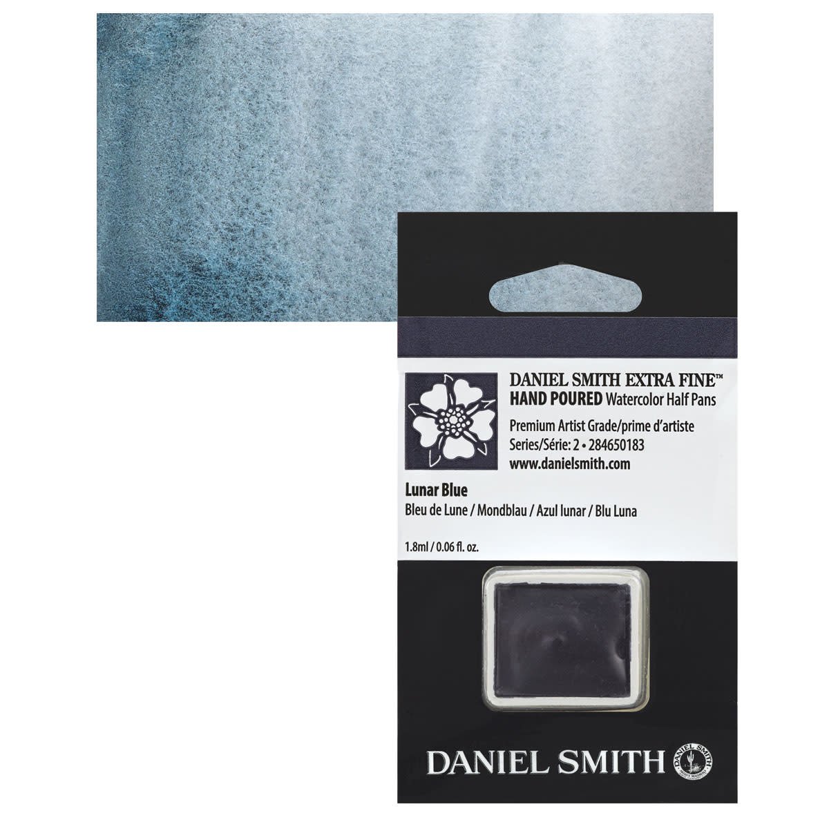 Daniel Smith - Daniel Smith Extra Fine Yarım Tablet Sulu Boya Seri 2 Lunar Blue