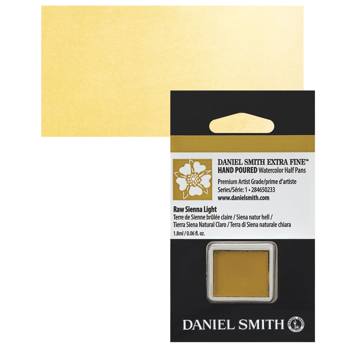 Daniel Smith - Daniel Smith Extra Fine Yarım Tablet Sulu Boya Seri 1 Raw Sienna Light