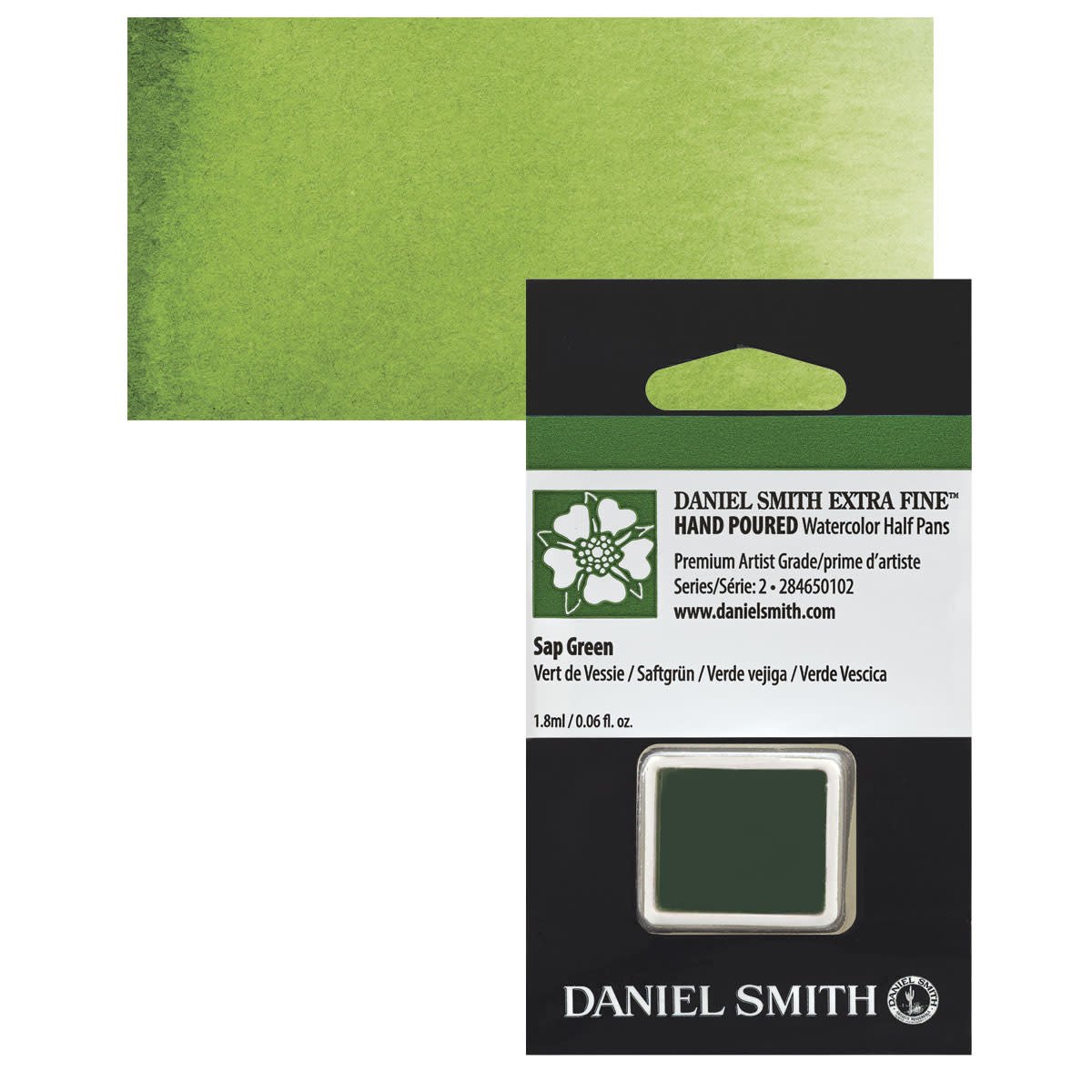 Daniel Smith - Daniel Smith Extra Fine Yarım Tablet Sulu Boya Seri 2 Sap Green