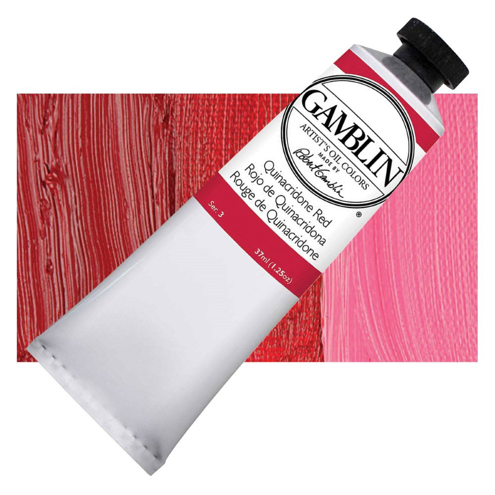 Gamblin - Gamblin Artist Grade Yağlı Boya 37Ml Seri 3 Quinacridone Red