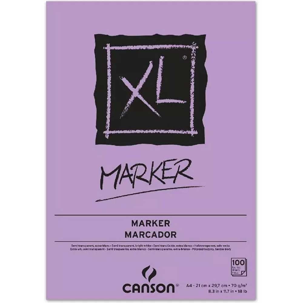 Canson - Canson XL Marker Defteri A4 70gr 100 Yaprak