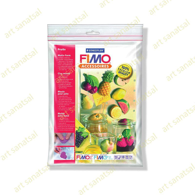 Fimo - Fimo Kil Kalıbı Meyveler Blister