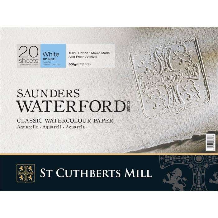 St Cuthberts Mill - Saunders Waterford Sulu Boya Defteri 300gr 26X18cm 20 Yaprak Soğuk Basım İnce Doku