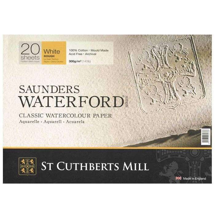St Cuthberts Mill - Saunders Waterford Sulu Boya Defteri 300gr 26X18cm 20 Yaprak Kalın Doku
