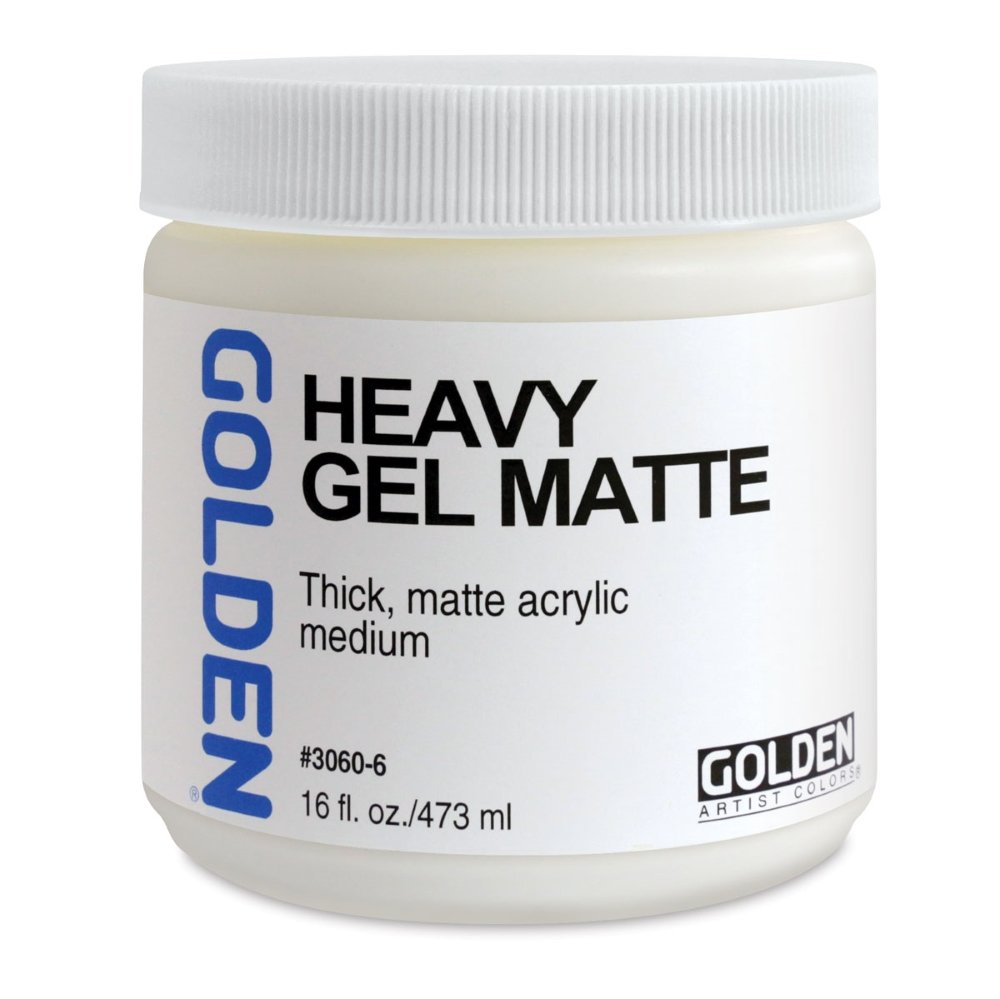 Golden - Golden Akrilik Medium 473 Ml Heavy Gel Matte