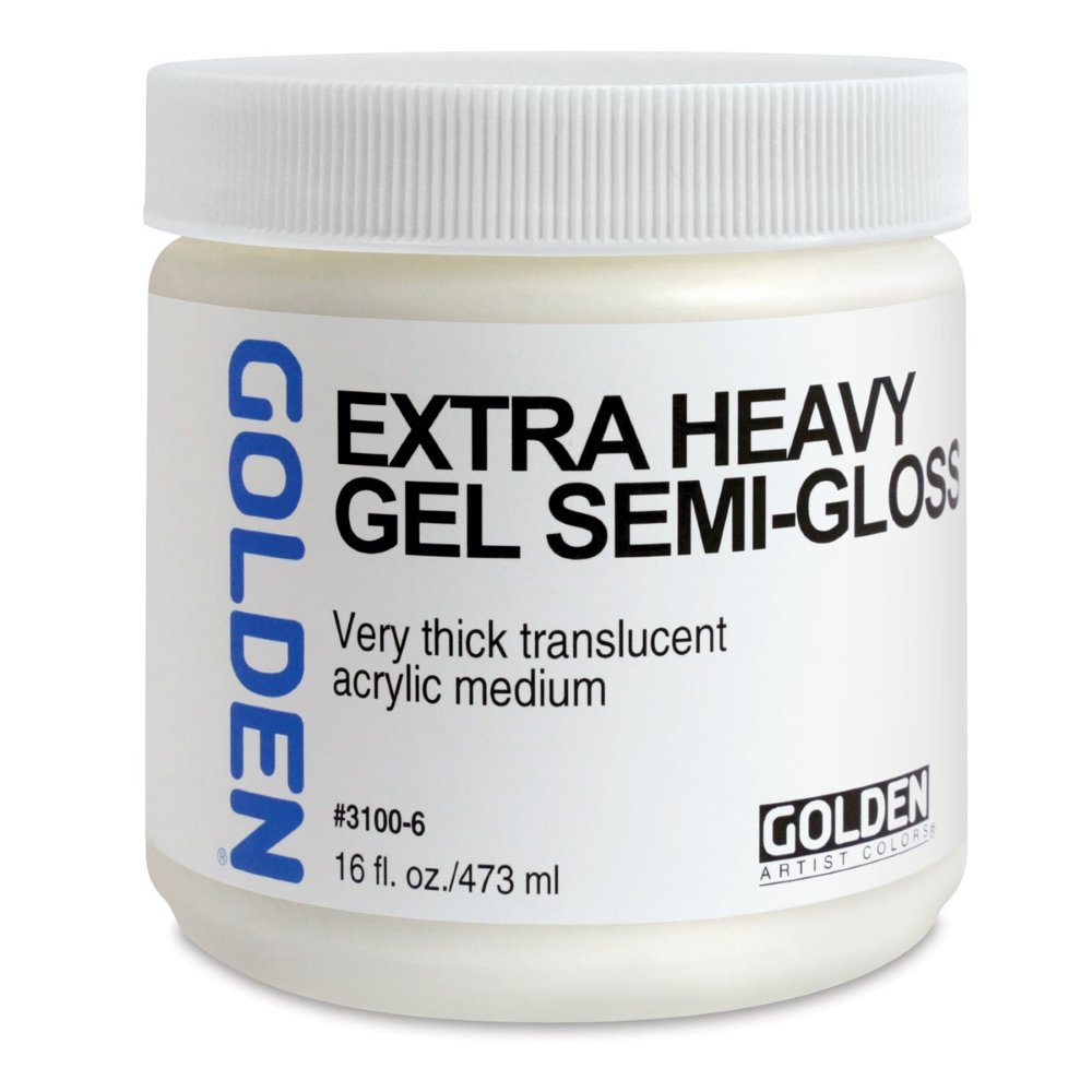 Golden - Golden Akrilik Medium 473 Ml Extra Heavy Gel Semi Gloss