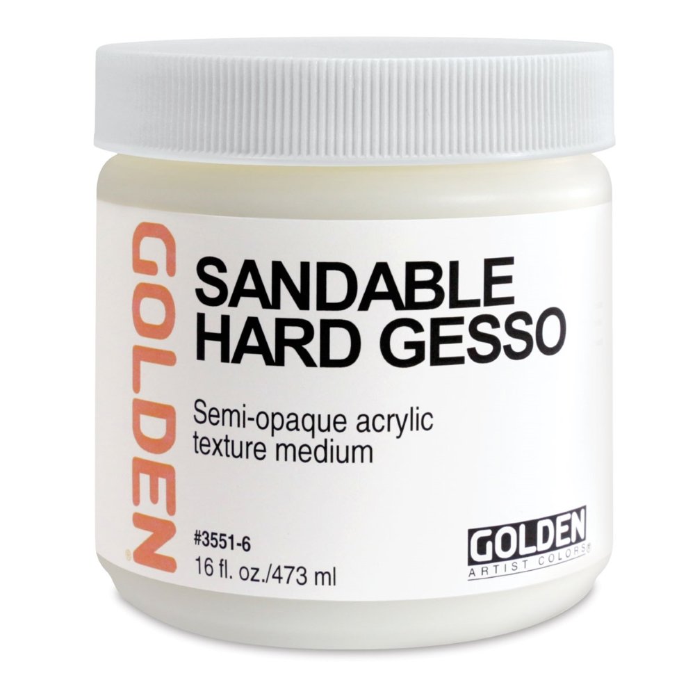 Golden - Golden Akrilik Medium 473 Ml Sandable Hard Gesso