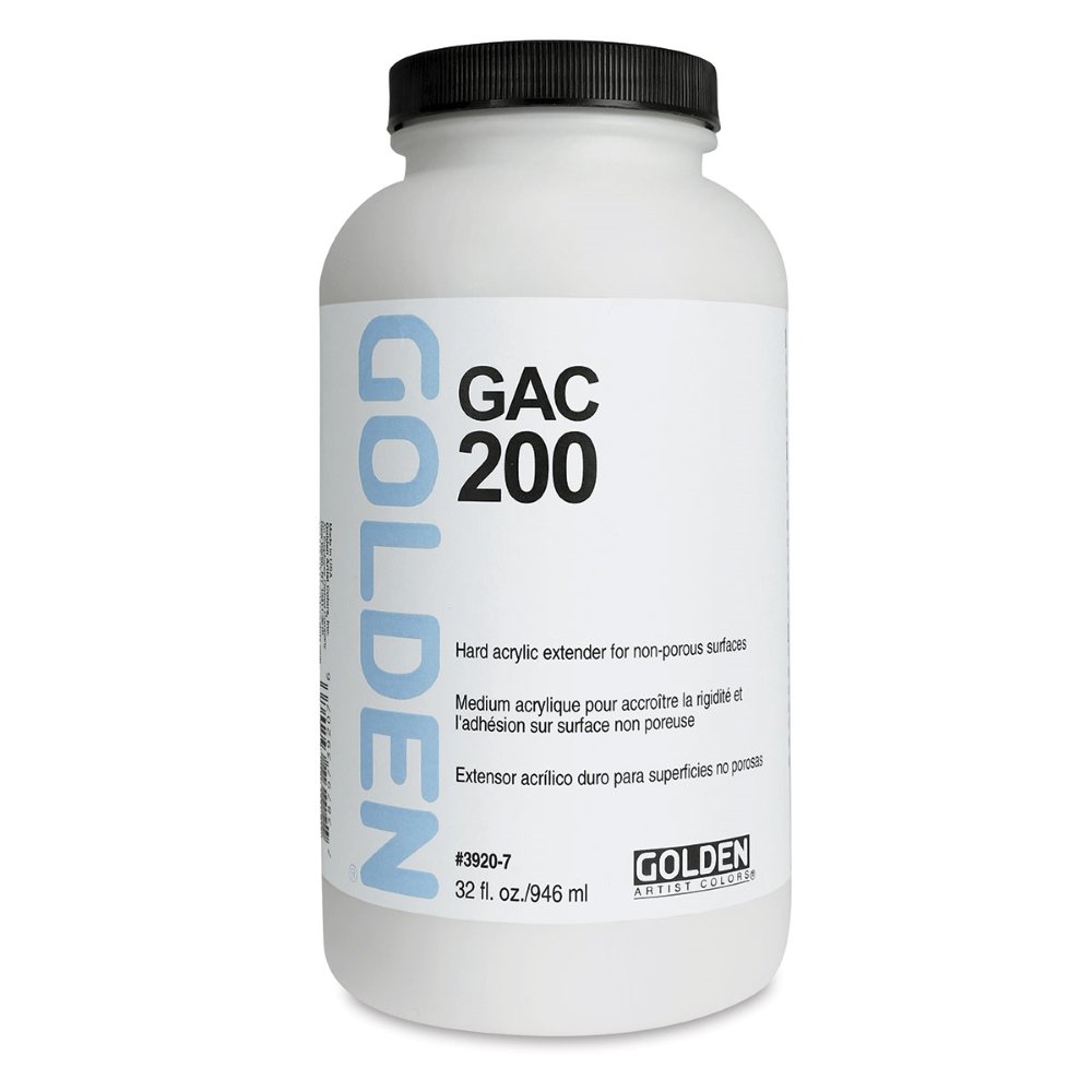 Golden - Golden GAC 200 Hard Acrylic Extender Polymer Mediums 946 Ml