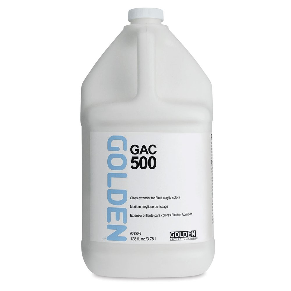 Golden - Golden GAC 500 Self-Leveling Acrylic Polymer Mediums 3.78 Ml