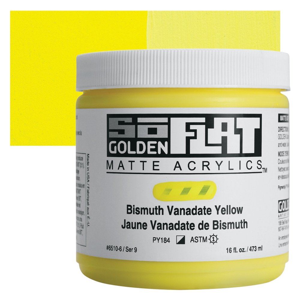 Golden - Golden Soflat Matte Akrilik Boya 473Ml S9 Bismuth Vanadate Yellow
