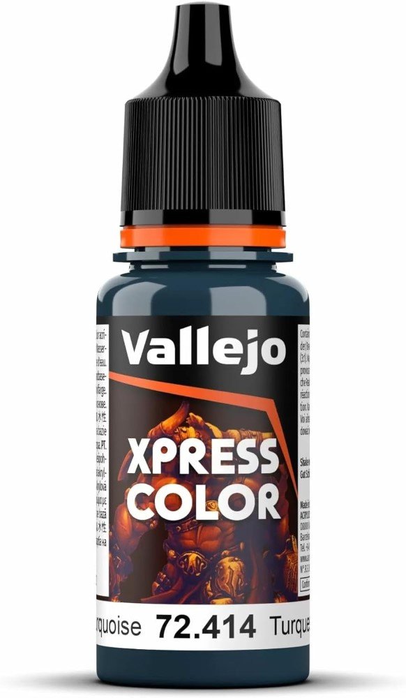 Vallejo - Vallejo Xpress Color 18Ml 72.414 Caribbean Turquoise