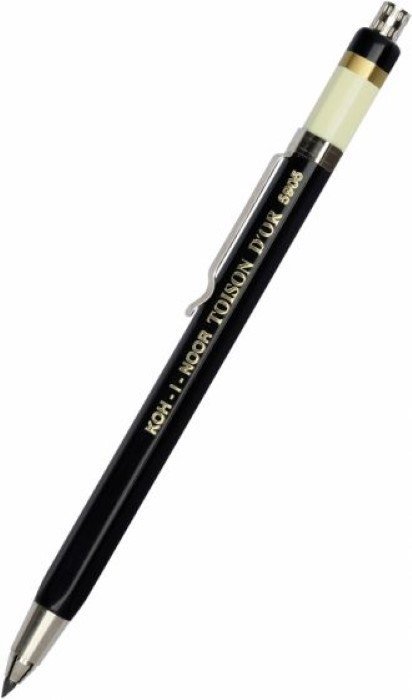 Koh-i-Noor - Koh-i-Noor Versatil Çizim Kalemi 2.5 mm Siyah