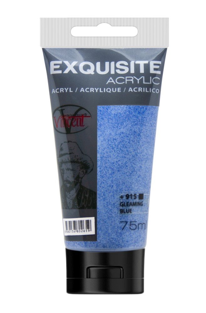Vincent - Vincent Exquisite Akrilik Boya 75 ML Gleaming Blue