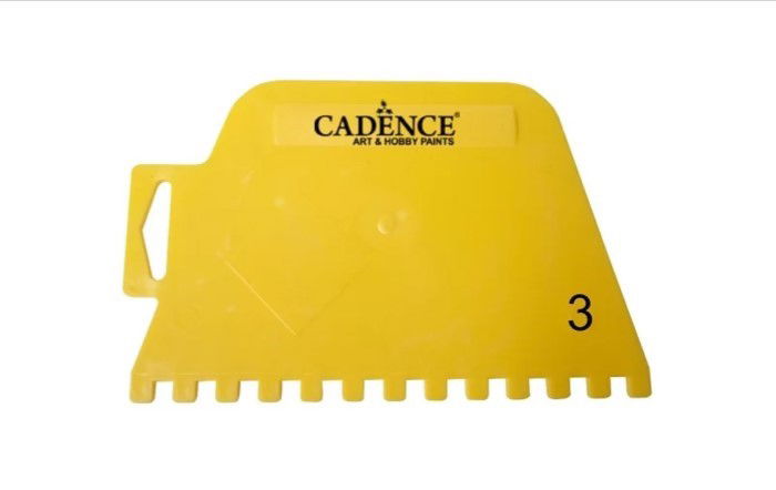 Cadence - Cadence Sarı Doku Tarağı No:3
