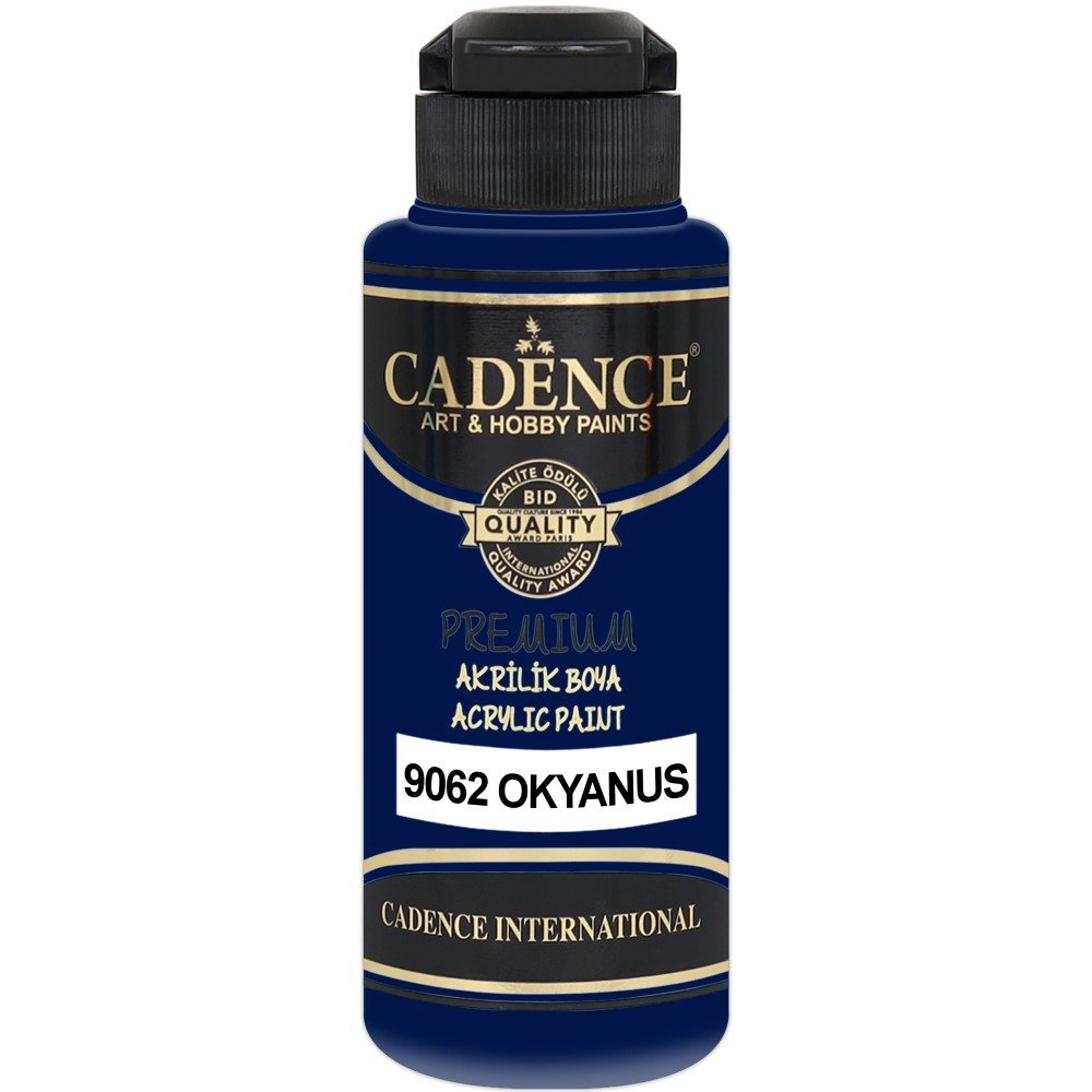 Cadence - Cadence Premium Akrilik Boya 9062 120ml Okyanus