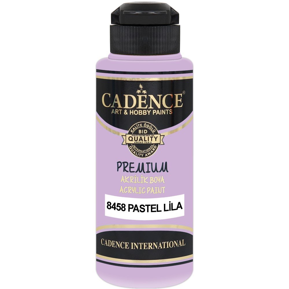 Cadence - Cadence Premium Akrilik Boya 8458 120ml Pastel Lila