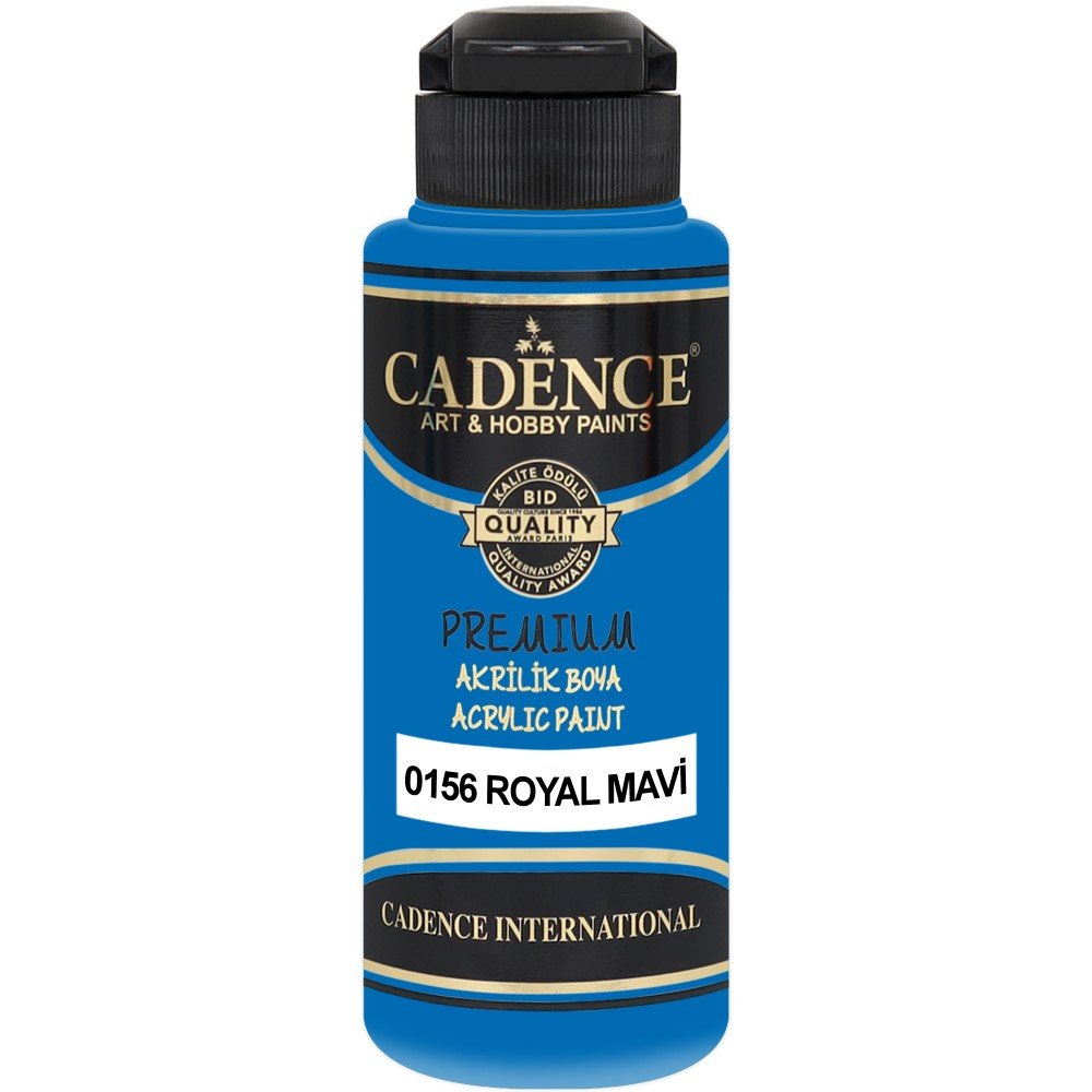 Cadence - Cadence Premium Akrilik Boya 0156 120ml Royal Mavi