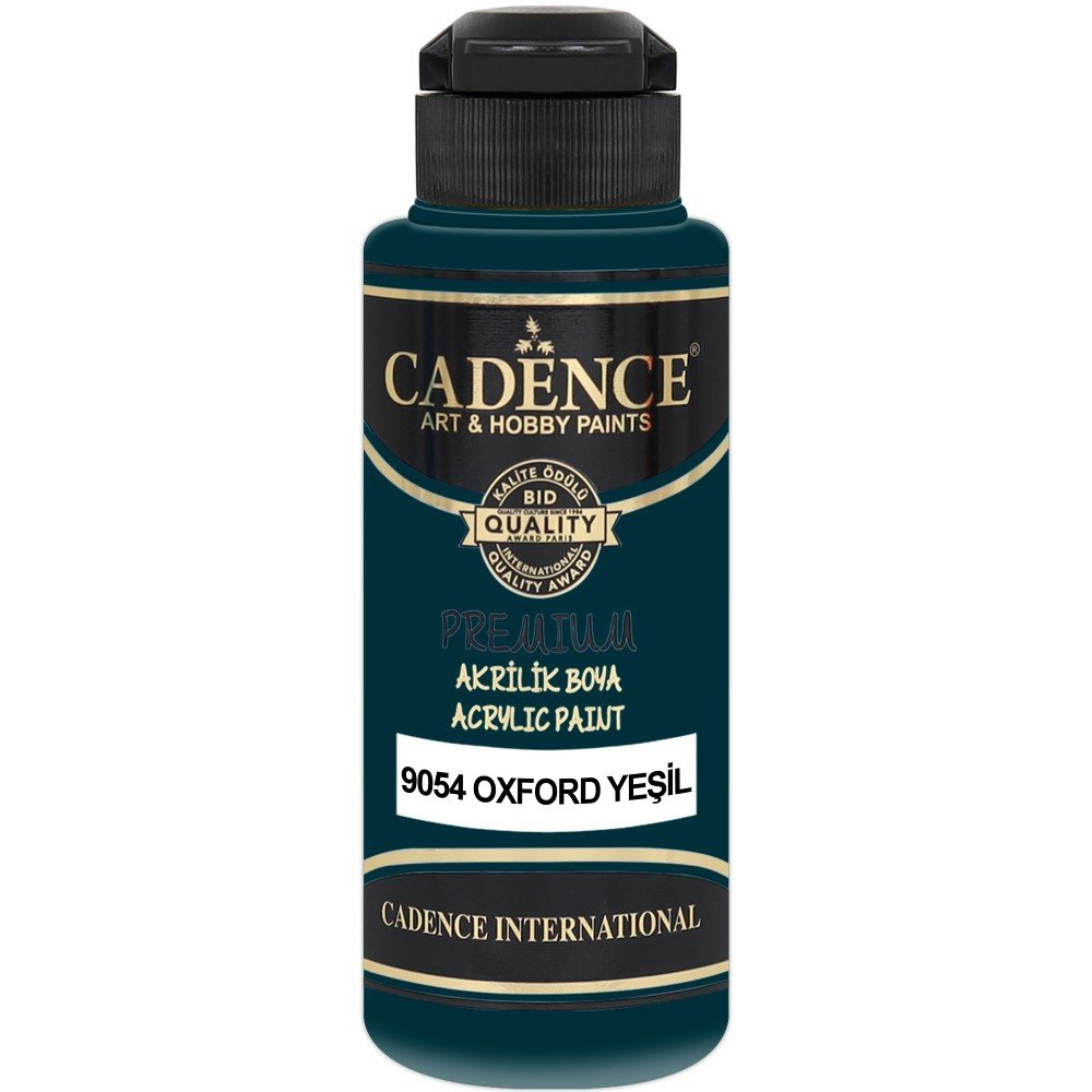 Cadence - Cadence Premium Akrilik Boya 9054 120ml Oxford Yeşil