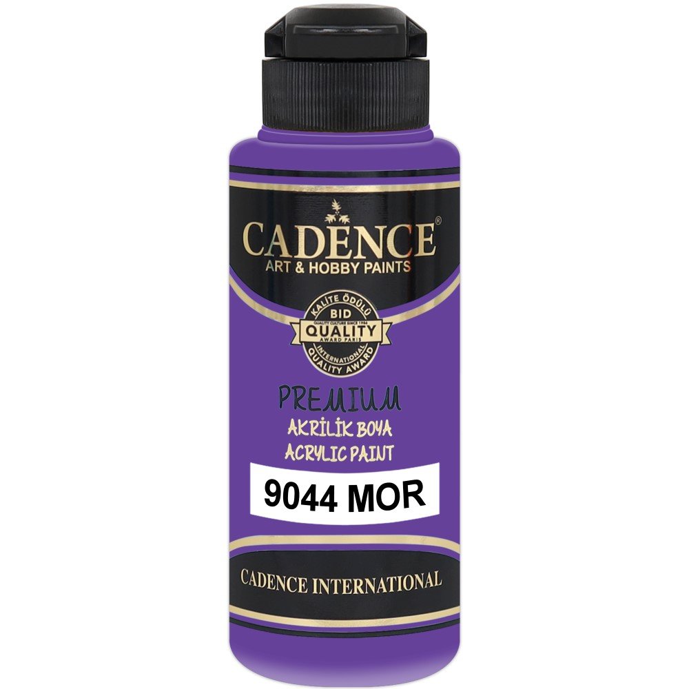 Cadence - Cadence Premium Akrilik Boya 9044 120ml Mor