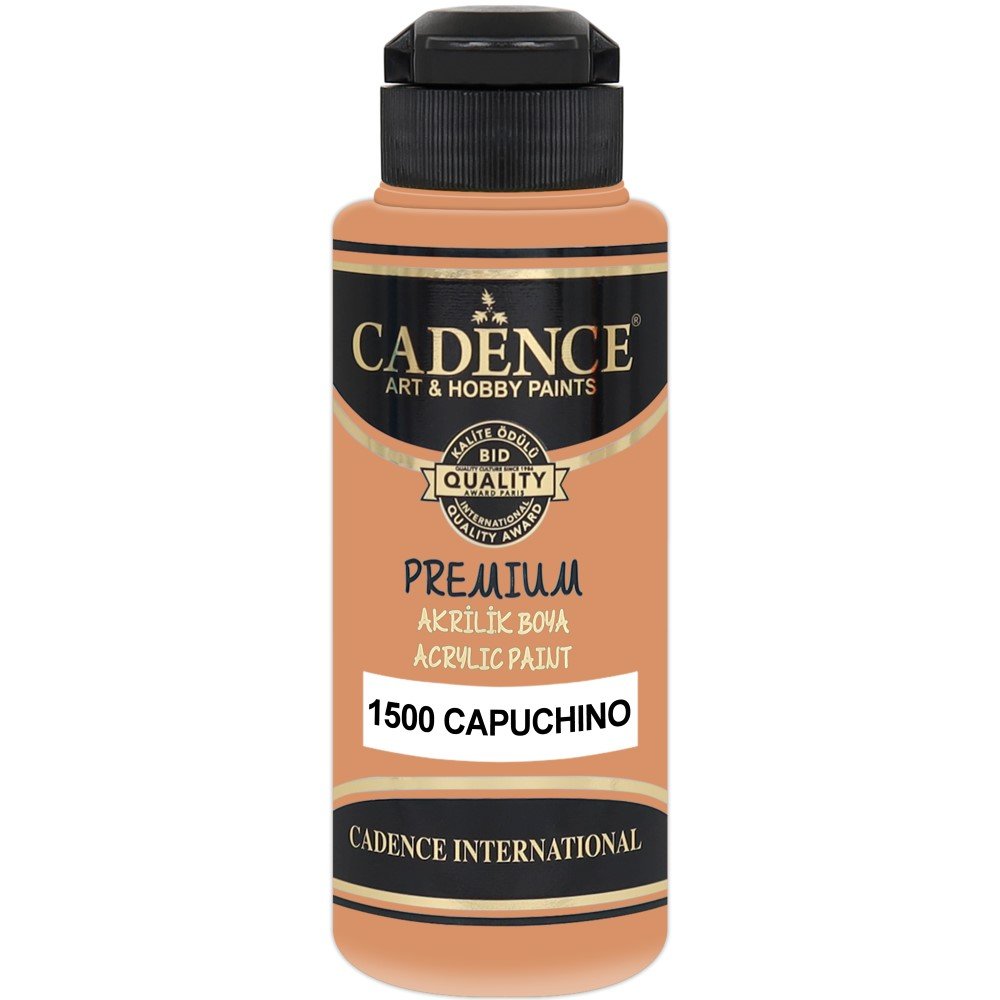 Cadence - Cadence Premium Akrilik Boya 1500 120ml Capuchino