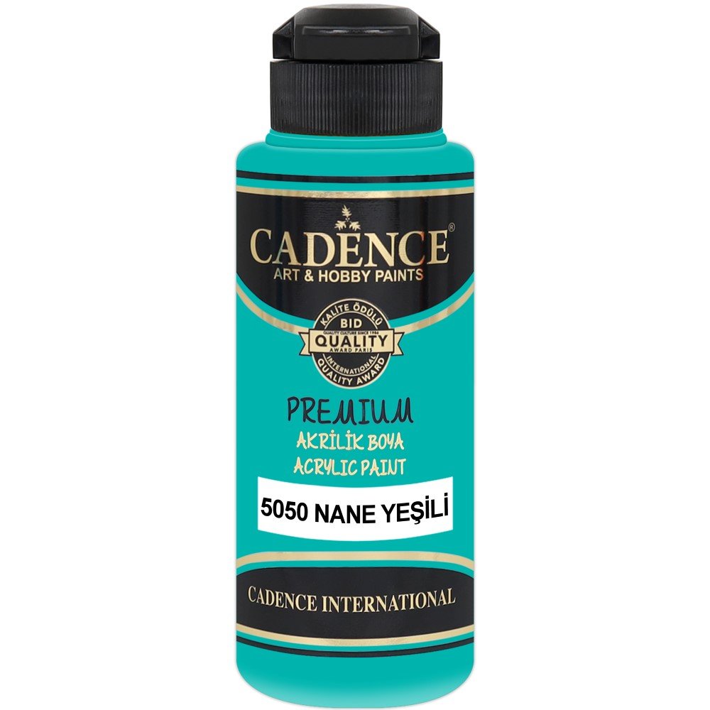 Cadence - Cadence Premium Akrilik Boya 5050 120ml N.Yeşili