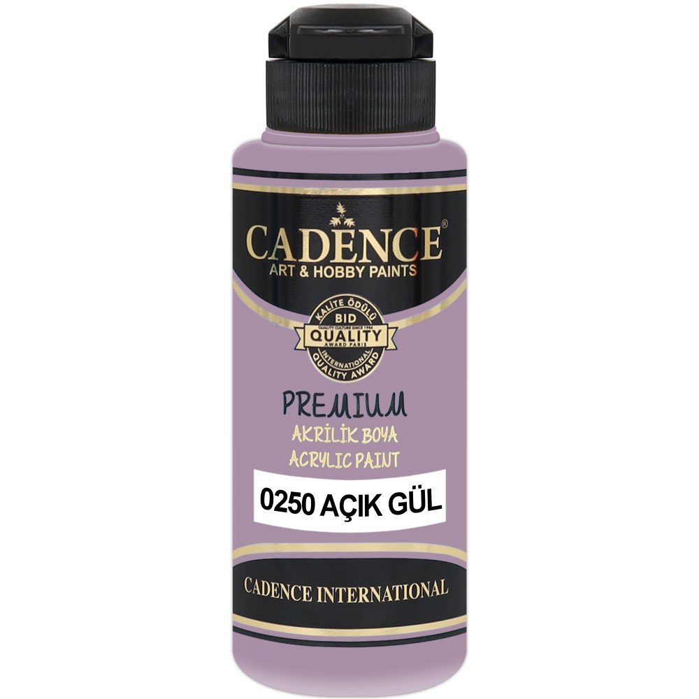 Cadence - Cadence Premium Akrilik Boya 0250 120ml A.Gül