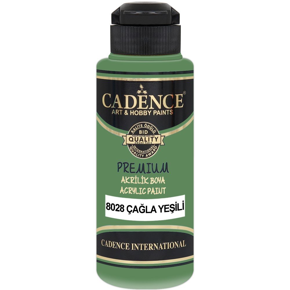 Cadence Premium Akrilik Boya 8028 120ml Çağla Yeşili