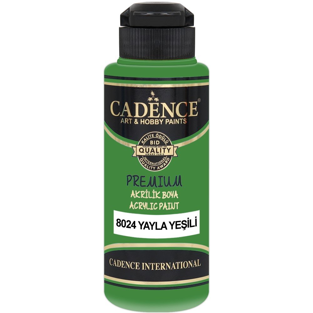 Cadence - Cadence Premium Akrilik Boya 120ml Yayla Yeşili