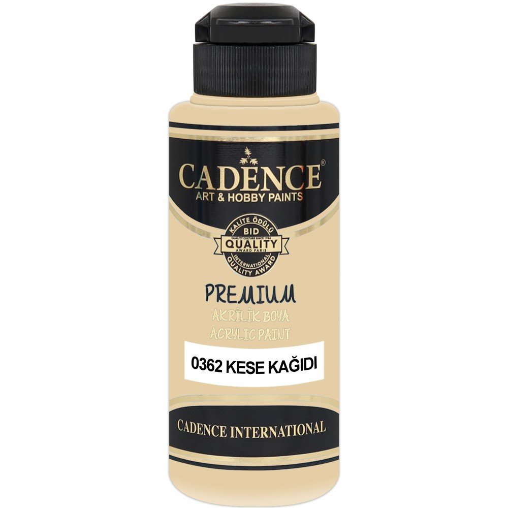 Cadence - Cadence Premium Akrilik Boya 0362 120ml Kese Kağıdı