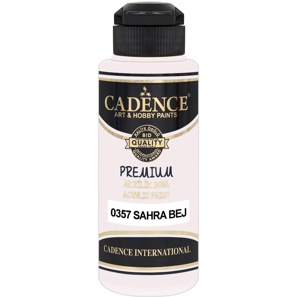Cadence - Cadence Premium Akrilik Boya 0357 120ml Sahra Bej