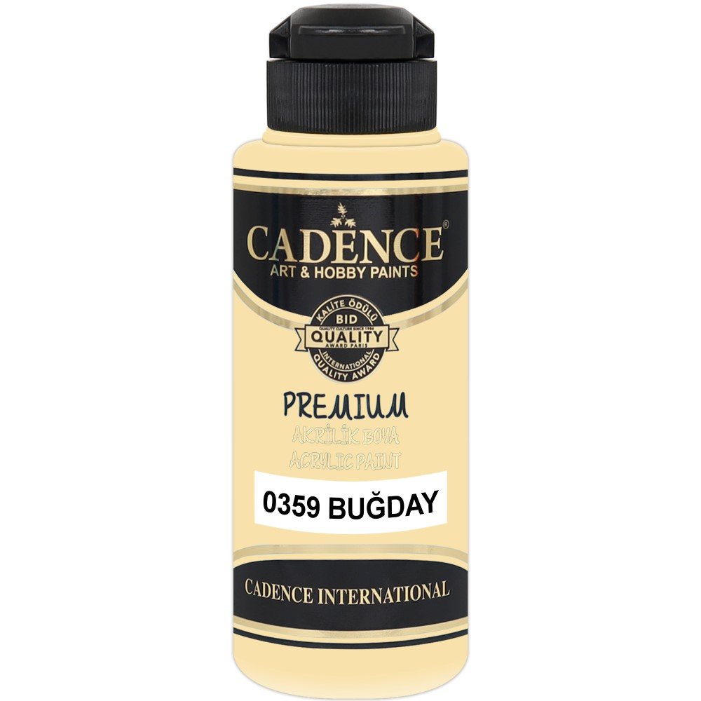 Cadence - Cadence Premium Akrilik Boya 0359 120ml Buğday