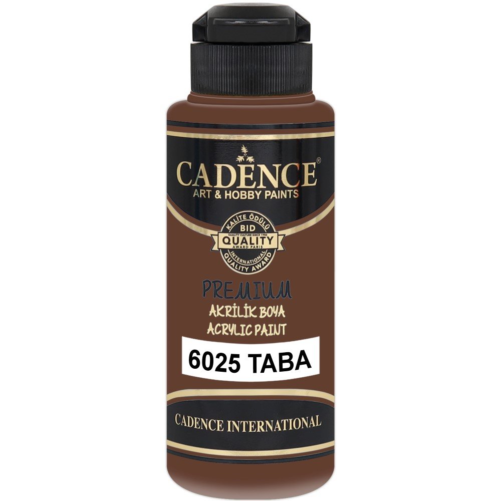 Cadence - Cadence Premium Akrilik Boya 120ml Taba