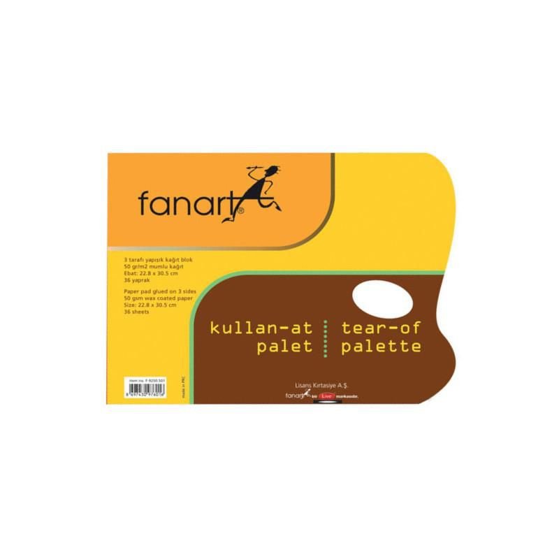 Fanart - Fanart Kullan At Kağit Palet 36Yp 22X30 Cm