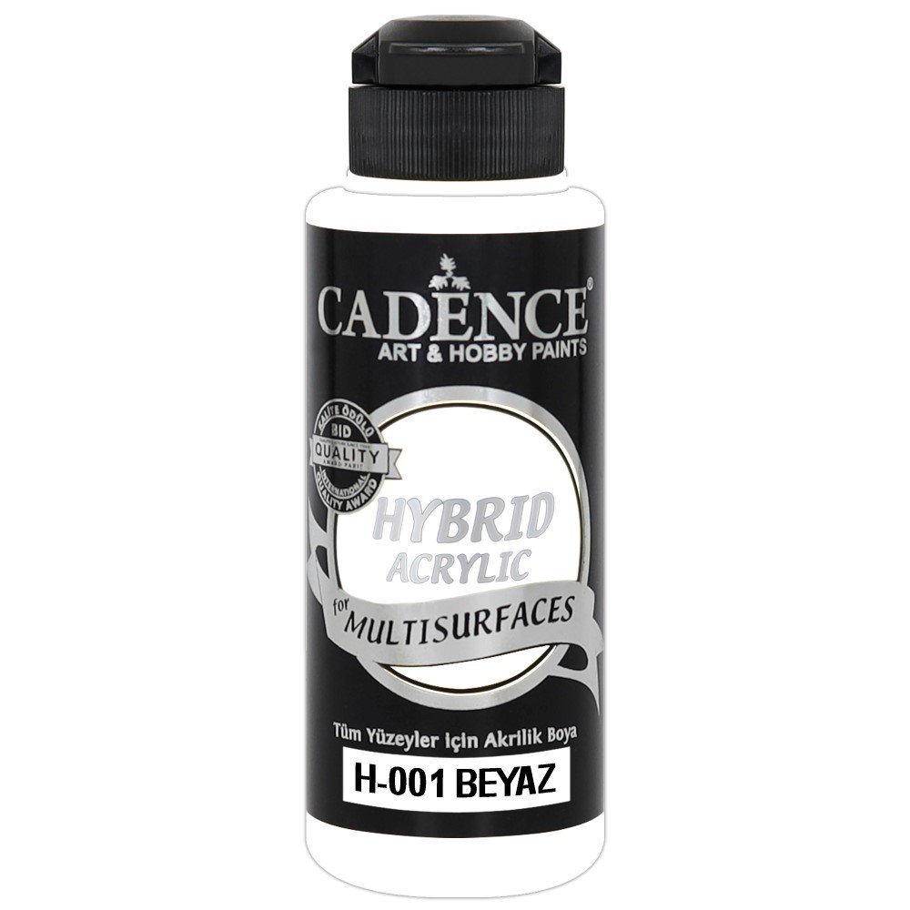 Cadence - Cadence Multisurface Hybrid Akrilik Boya H001 120ml Beyaz