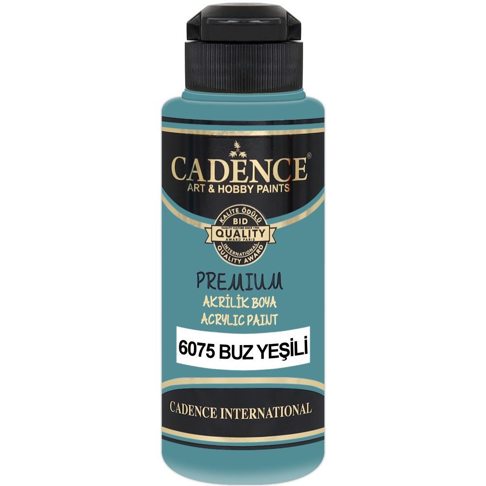 Cadence - Cadence Premium Akrilik Boya 6075 120ml Buz Yeşili