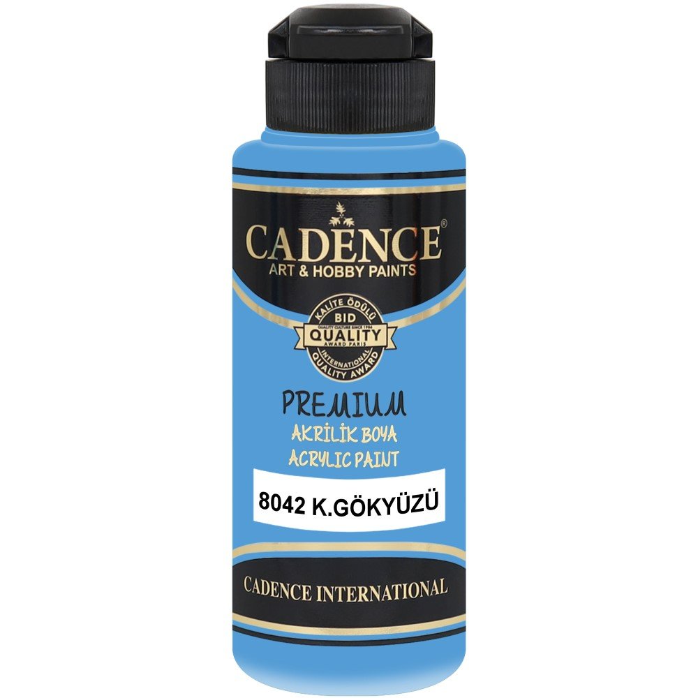 Cadence - Cadence Premium Akrilik Boya 8042 120ml K.Gökyüzü