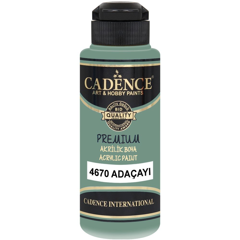 Cadence - Cadence Premium Akrilik Boya 4670 120ml Adaçayı