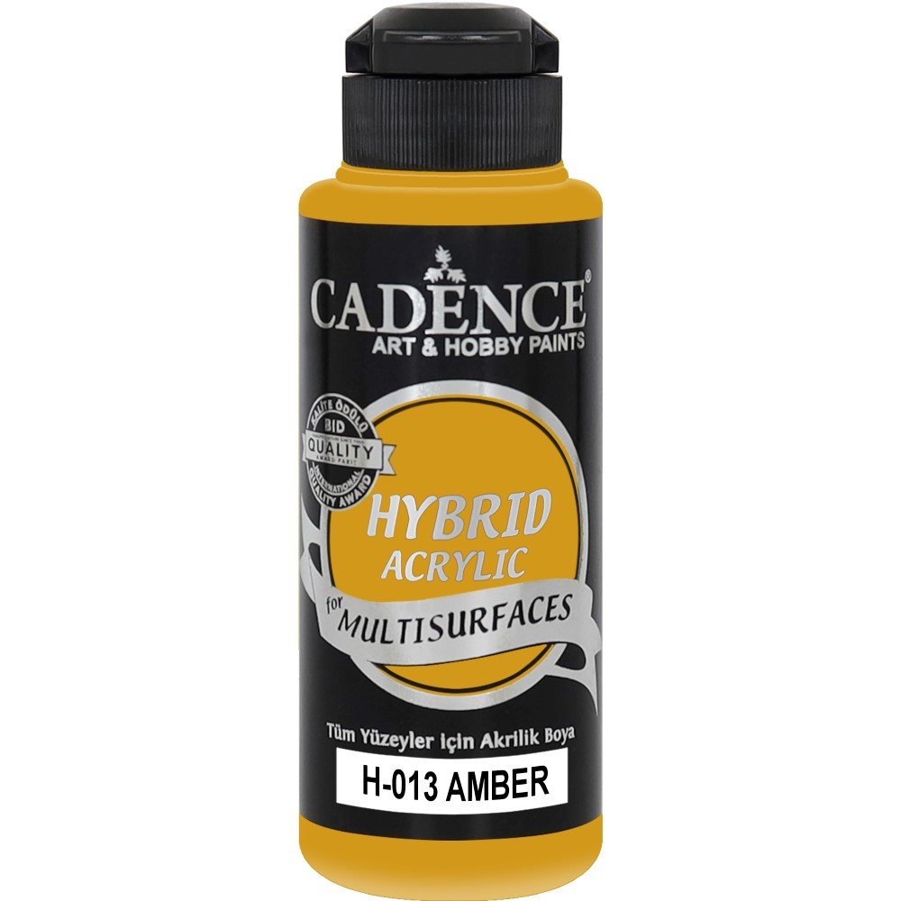 Cadence - Cadence Multisurface Hybrid Akrilik Boya H013 120ml Amber
