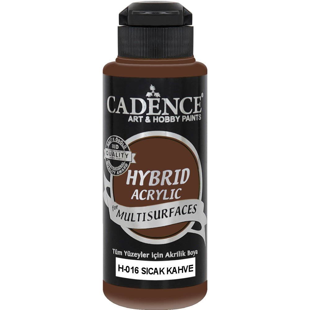Cadence - Cadence Multisurface Hybrid Akrilik Boya H017 120ml Sıcak Kahve