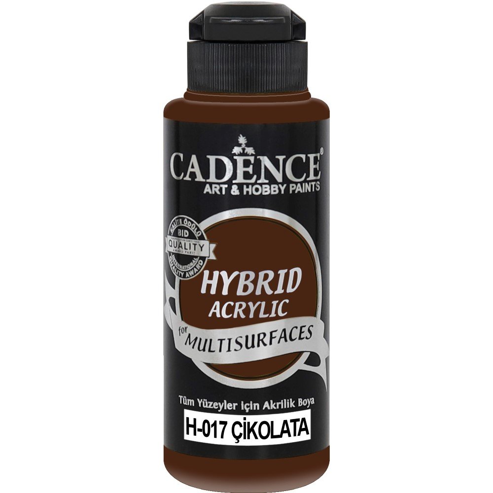 Cadence - Cadence Multisurface Hybrid Akrilik Boya H017 120ml Çikolata