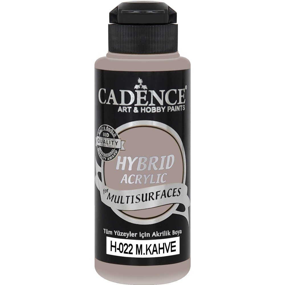 Cadence - Cadence Multisurface Hybrid Akrilik Boya H022 120ml M.Kahve