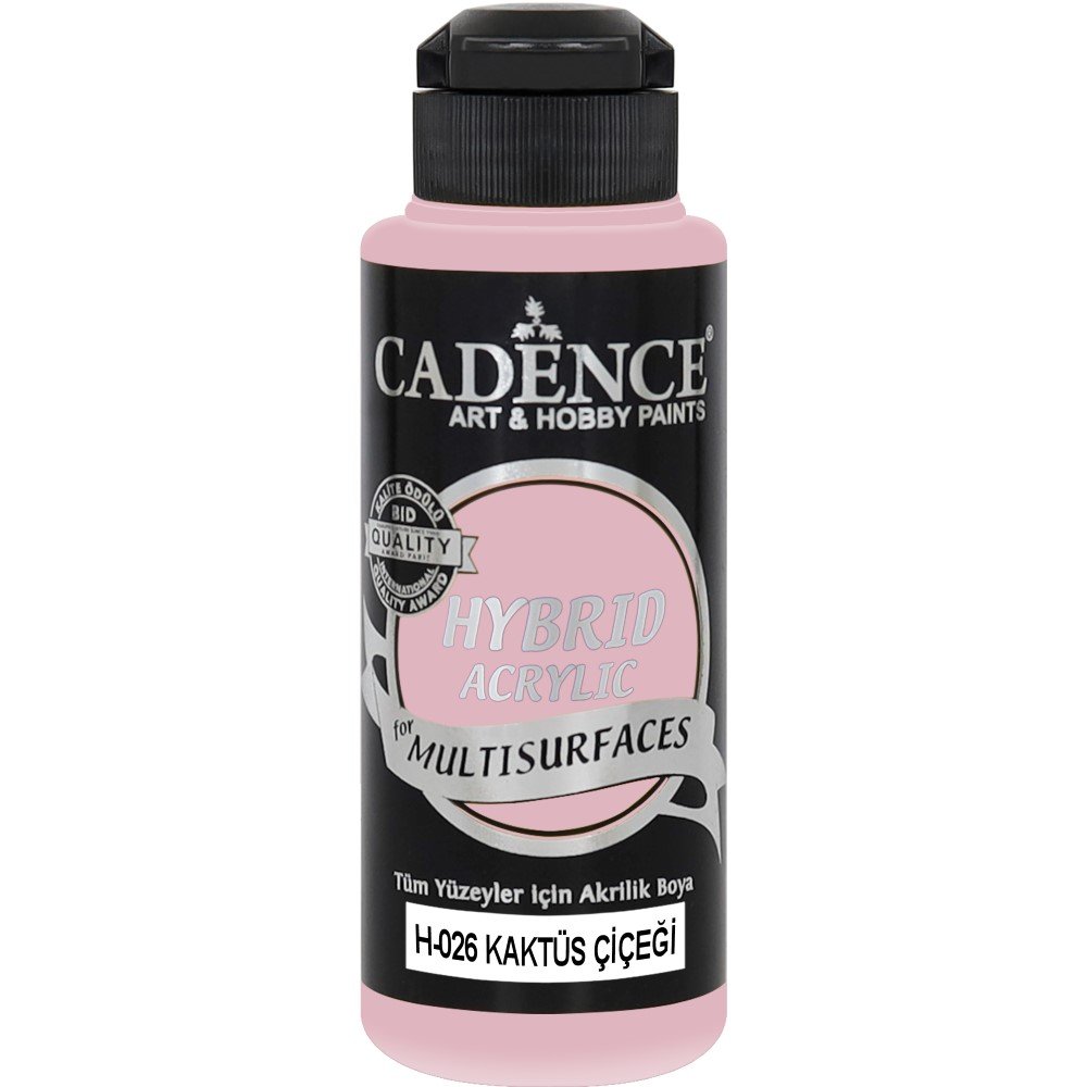 Cadence - Cadence Multisurface Hybrid Akrilik Boya H026 120ml Kaktüs Çiçeği