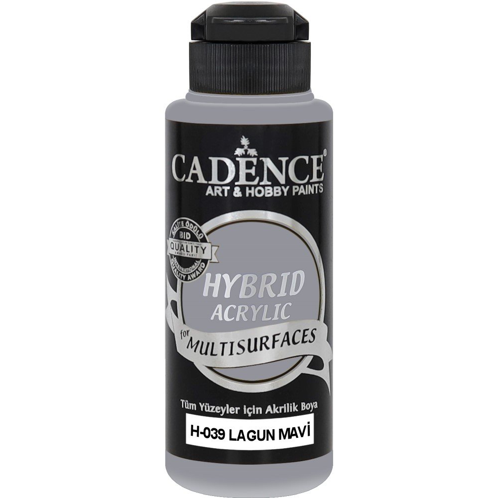 Cadence - Cadence Multisurface Hybrid Akrilik Boya H039 120ml Lagun Mavi