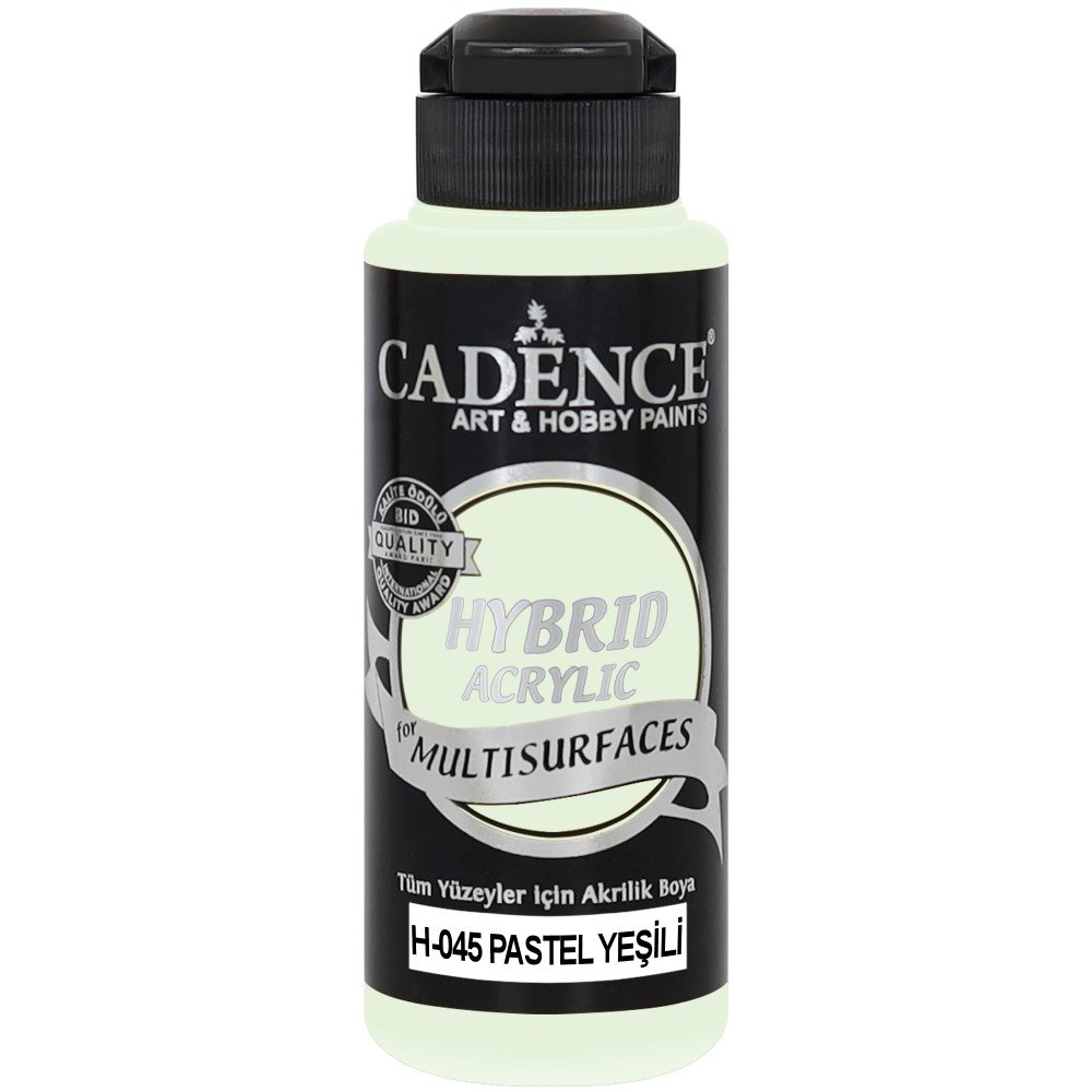 Cadence - Cadence Multisurface Hybrid Akrilik Boya H045 120ml Pastel Yeşil