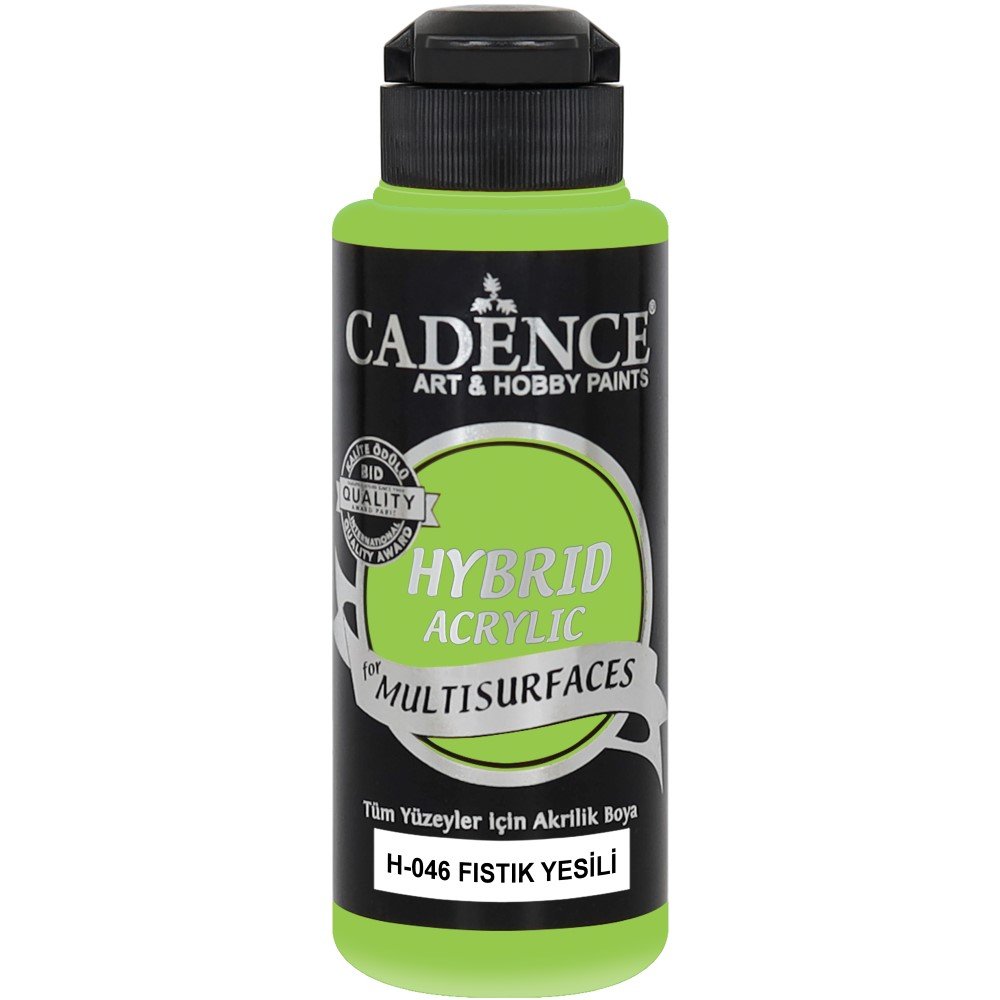 Cadence - Cadence Multisurface Hybrid Akrilik Boya H046 120ml Fıstık Yeşili
