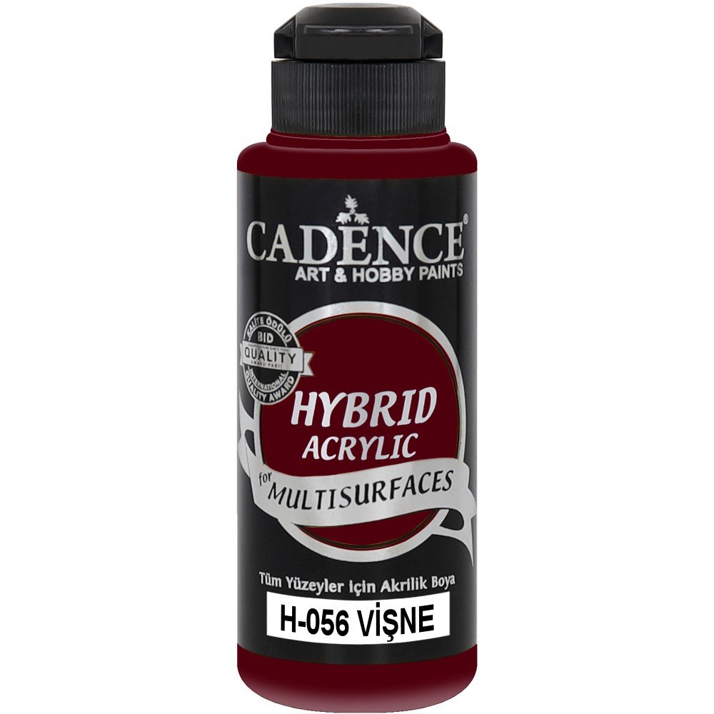 Cadence - Cadence Multisurface Hybrid Akrilik Boya H056 120ml Vişne