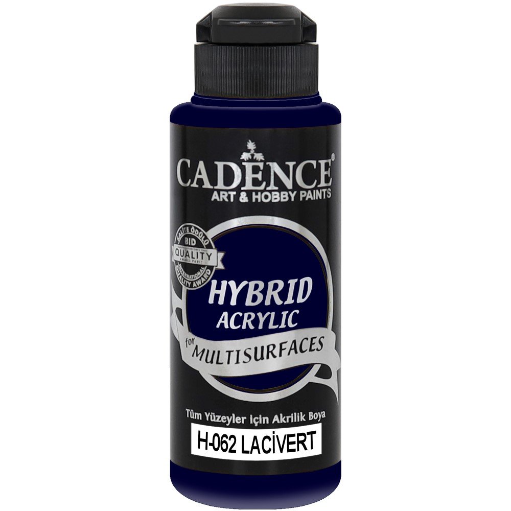 Cadence - Cadence Multisurface Hybrid Akrilik Boya H062 120ml Lacivert