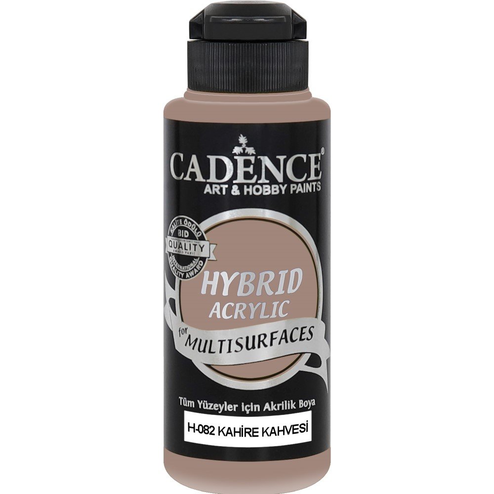 Cadence - Cadence Multisurface Hybrid Akrilik Boya H082 120ml Kahire Kahvesi
