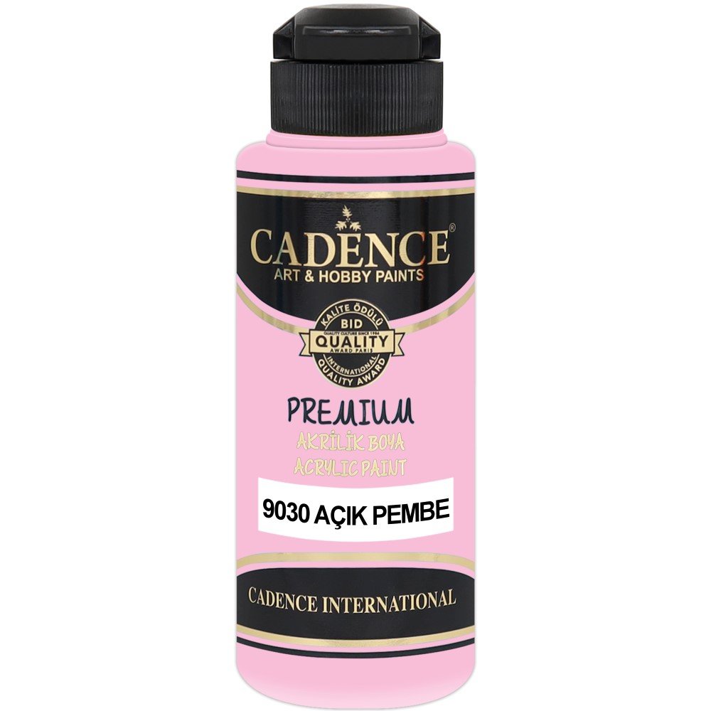 Cadence - Cadence Premium Akrilik Boya 9030 120ml Açık Pembe