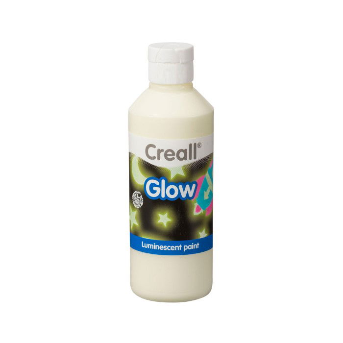 Creall - Creall Glow Karanlıkta Parlayan Boya 250ml Yeşil-Sarı